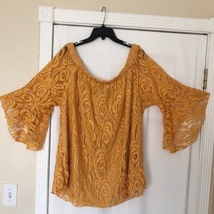 Pre-owned Women’s Lace Lined Blouse